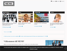 Tablet Screenshot of memu.se